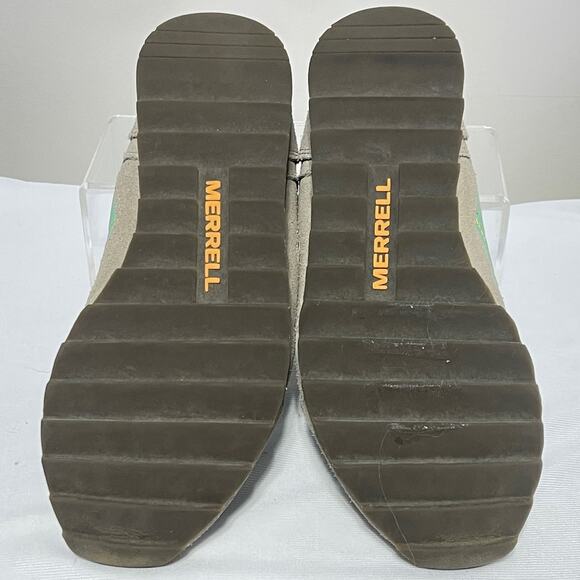 Merrell Sneakers Womens 6 Mint Green Purple Suede Performance Shoes Trainers - Picture 8 of 10